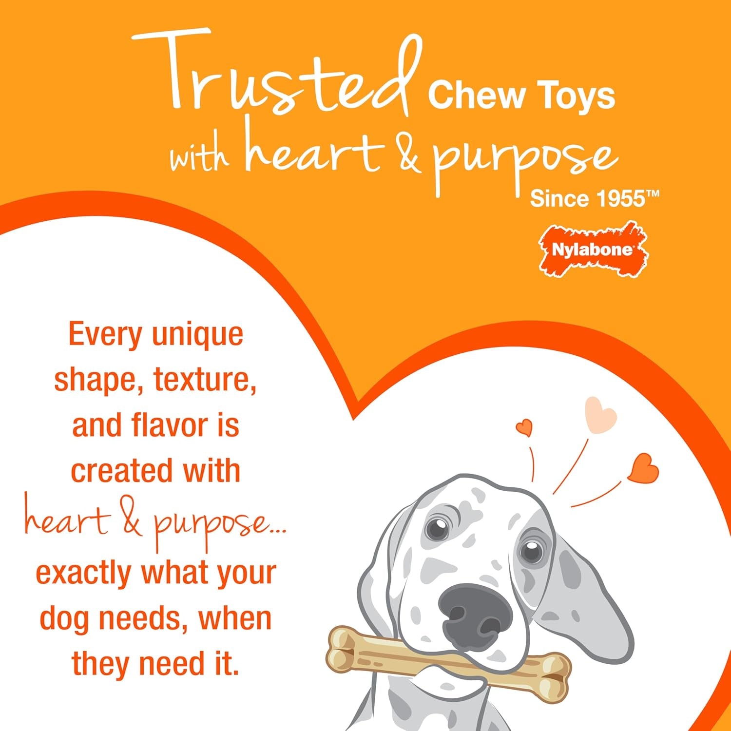 Double Action Bone Power Chew Toy for Dogs, Dog Toys for Aggressive Chewers, Bacon Flavor, X-Large - 50+ Lbs, 1 Count